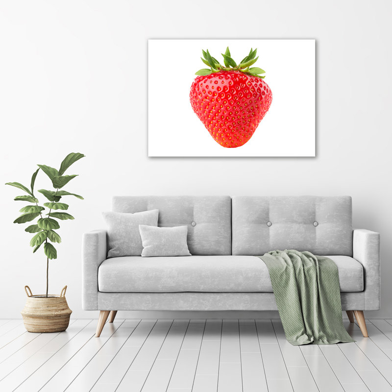 Strawberry - Wrapped Canvas Print