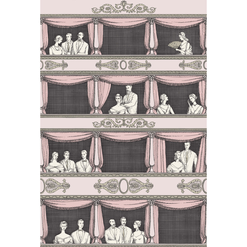 Fornasetti Wallpaper Roll, Ballet Slipper