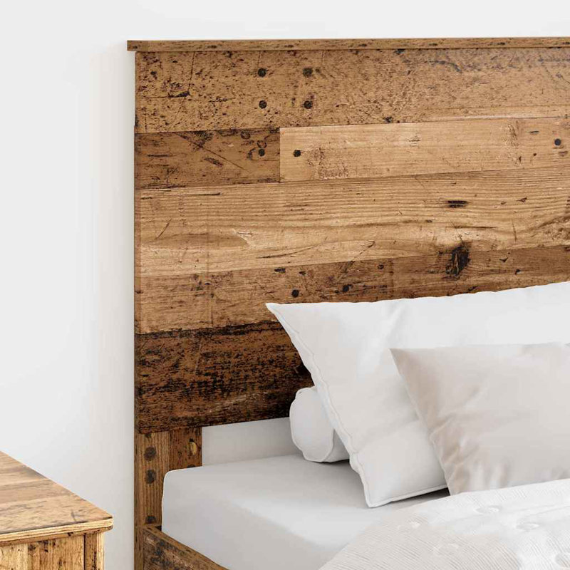 Headboard, European Toddler (80 x 160 cm), Old Wood