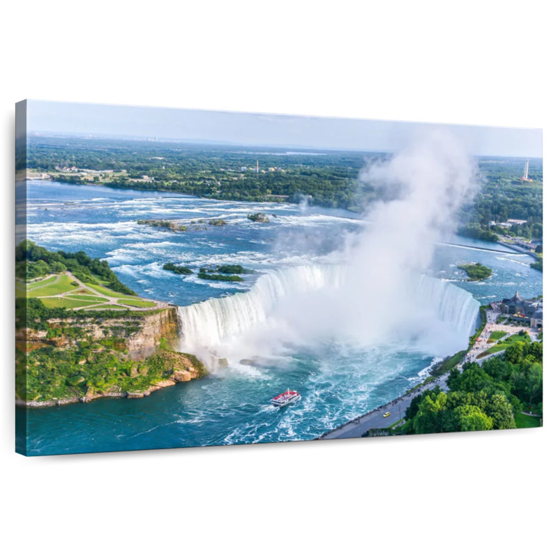Pittoresque chutes du Niagara, H 8 po x l 12 po
