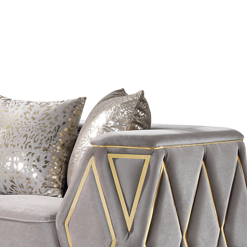 Causeuse Cavalli, Taupe
