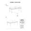 Table basse Glam Contemporary 1Pc