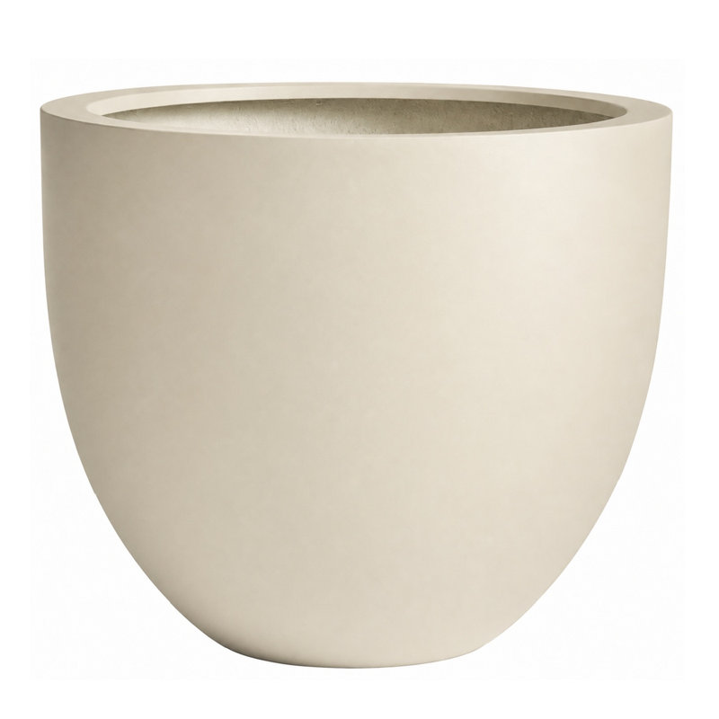Dorlis Handmade Pot Planter, 12" H x 15" W x 15" D, Linen
