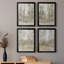 Thicket of Trees I - Ensemble de 4 peintures sur toile encadrées-865002681-865002677