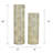 14 " Stone Candlestick Set of 2