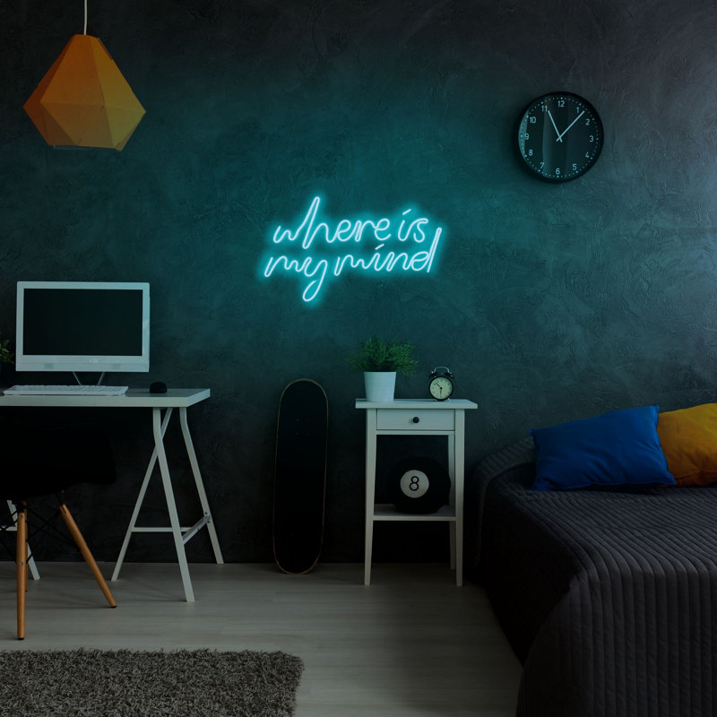 Wall Decor on Resin, Blue