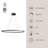 Ovale 1 - Light LED Unique/Statement Pendant-95320064-95320063