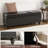 Faux Leather Storage Ottoman Bench For Bedroom-588739790