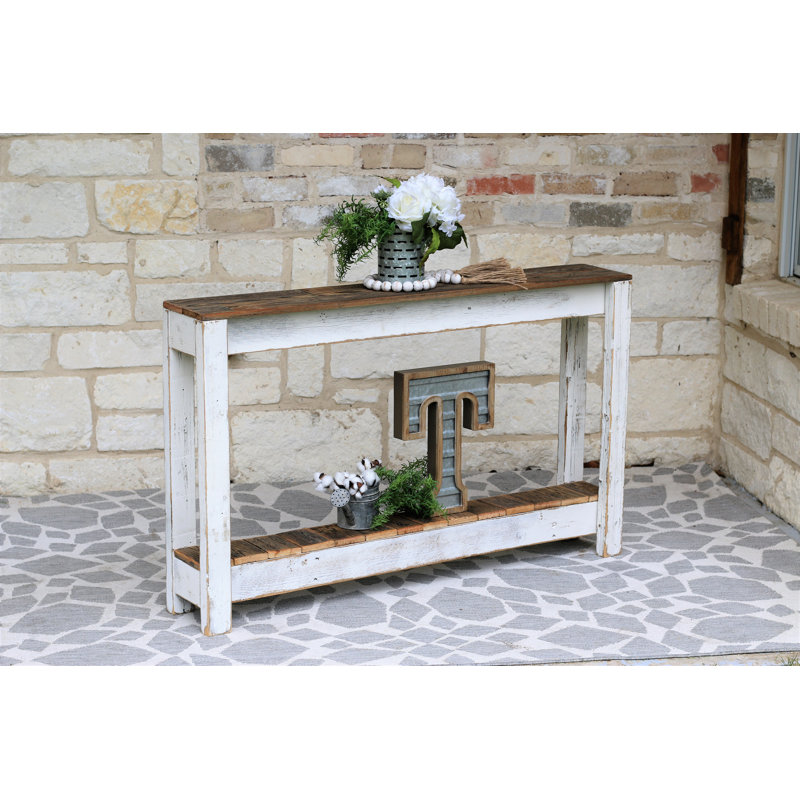 Peter 46'' Solid Wood Console Table