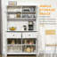 Buffet de cuisine avec huche 63,5 po HOMcom