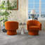 Fauteuil demi-tonneau pivotant de 25,2 po Iryanna-97755417-123185140