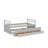 Twin Size Bed With Headboard, Footboard, Trundle And Three Storage Drawers-781389419