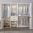 Impressions White Wood Closet System Tower Kit-97975256
