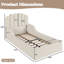 Lit de sol rembourré en tissu Teddy-1622034651-1622034652