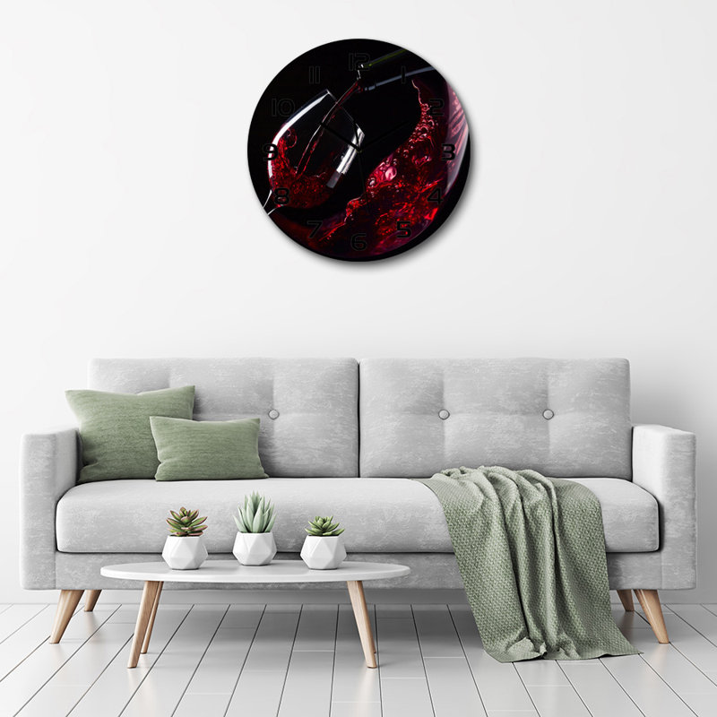 Jolante Glass Wall Clock
