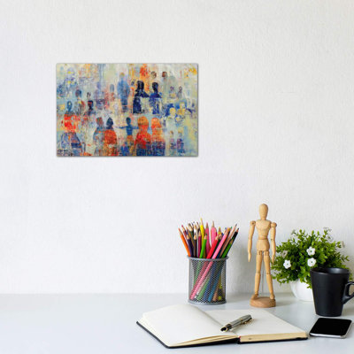 Community by Julian Spencer - Wrapped Canvas Painting