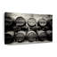 Barils de vin, reproduction sur toile-404379175