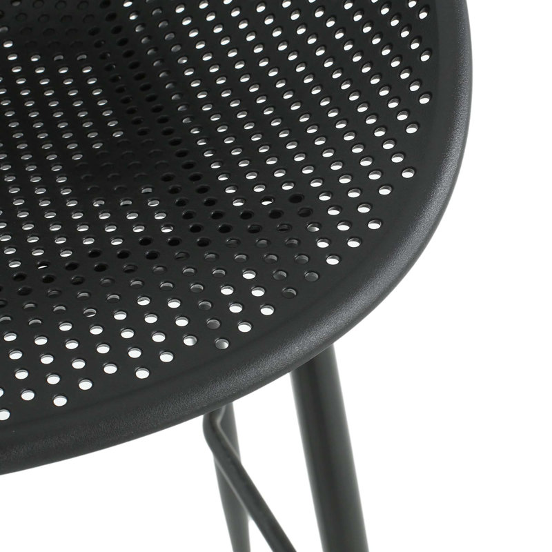 Tabouret de bar Gable (ensemble de 2), Noir