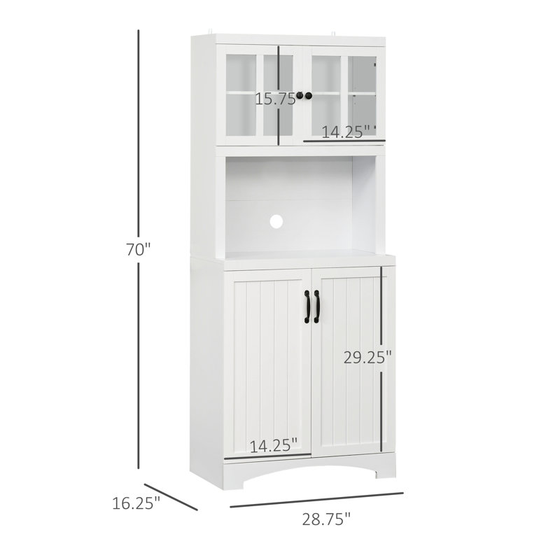 Garde-manger 70 po Deaton, Blanc