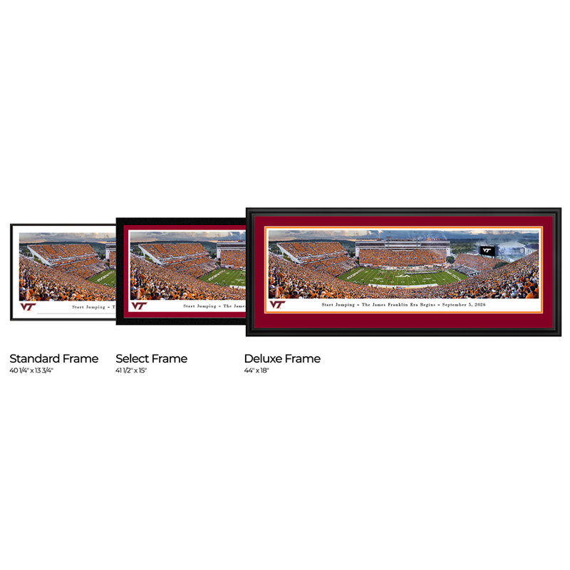 Virginia Tech Football - impression sans cadre, Impression sans cadre
