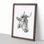 An Illustration Of A Cow by Jean Bernard - Single Picture Frame Print-55545249-55545250