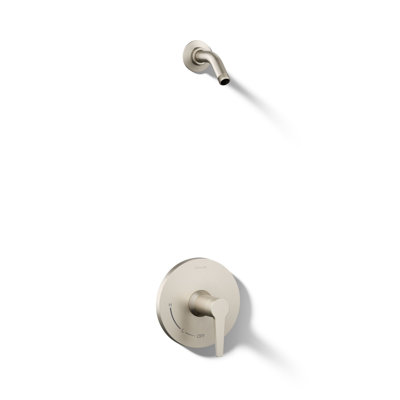 Pitch Rite-Temp Shower Trim Set, Less Showerhead