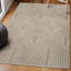 Tapis beige / crème Megane MidCentury Art Deco-710382522