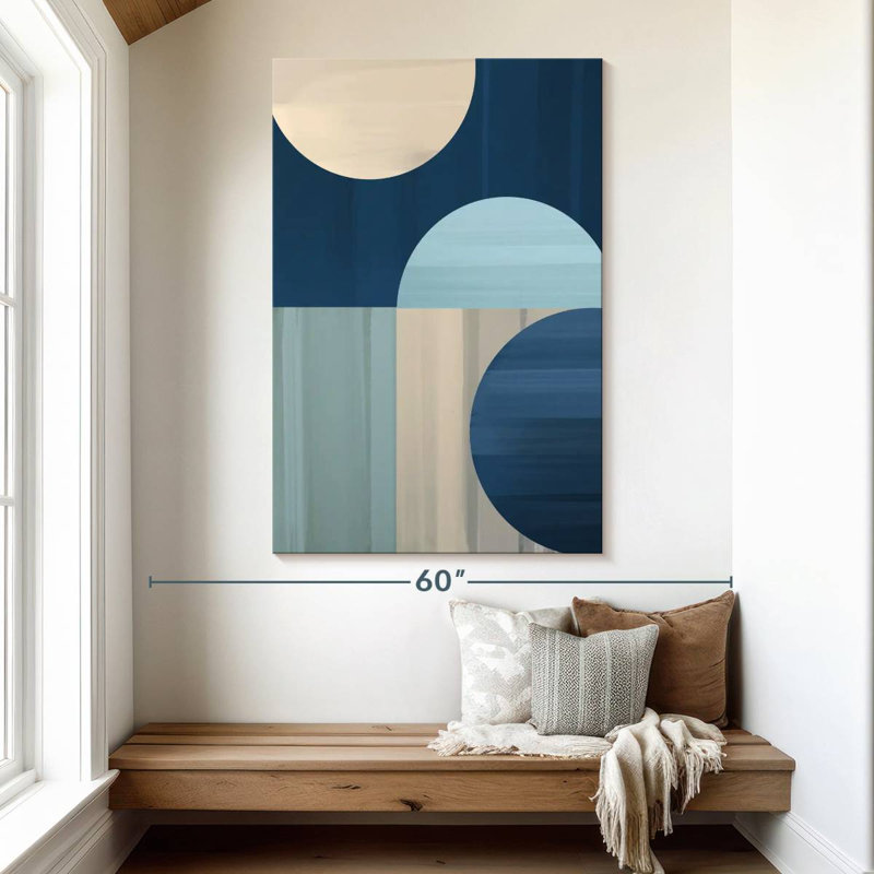 Avery Blue II, 51" H x 34" W