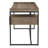 Lochlan Steel Writing Desk with Built-In Electrical Outlet-1231054877