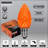 OptiCore LED Shatterproof C7 Christmas Light Replacement Bulbs-83651409