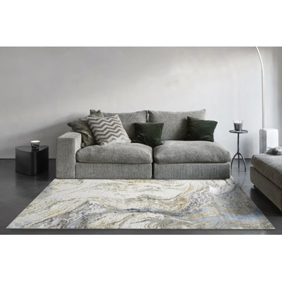 Tapis gris Kaleab