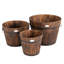 Adelgund Wood Pot Planter