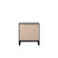 Table de chevet compacte en bois moderne pour le confort de la chambre à coucher