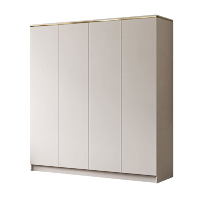 4 Door Manufactured Wood Wardrobe