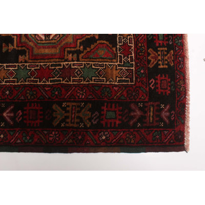 Tapis brun clair Teimani 3 pi 0 po x 4 pi 11 po
