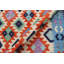 Tapis beige / bleu / mauve en laine noué à la main 6 pi 8 po x 9 pi 5 po Cedorah Southwestern