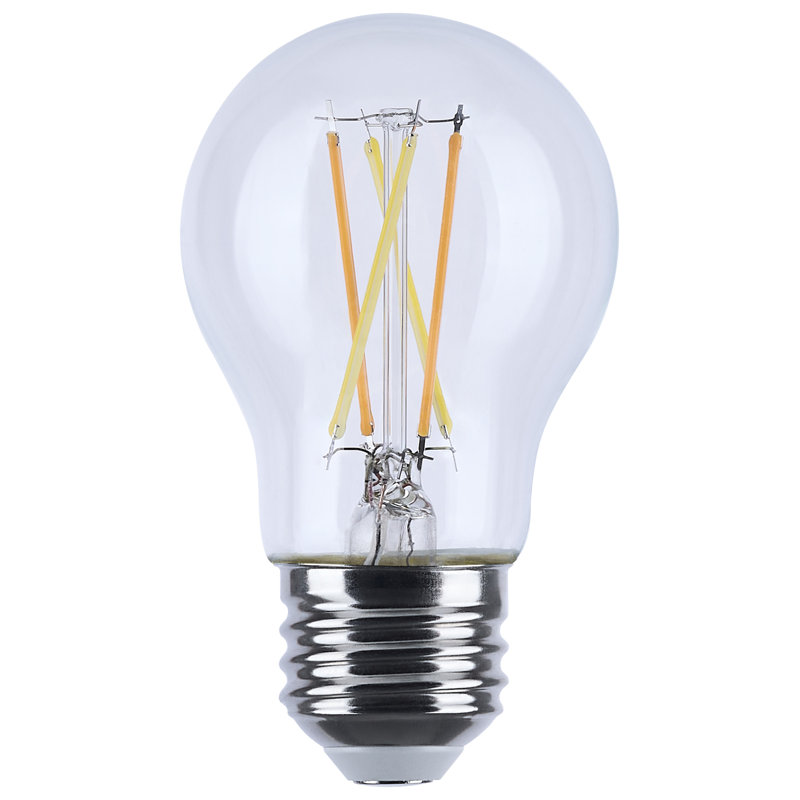 4.5 Watt LED A15 3000K-2000K Warm Dimming Medium Base Frost Finish, Clear