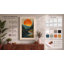 Mountain Valley at Sunrise Rustic - Wrapped Canvas-131761620-131761624