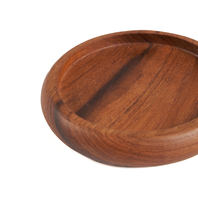 Wood Round 1 Piece Coaster