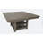 Calixta Extendable Pine Solid Wood Top Pedestal Dining Set