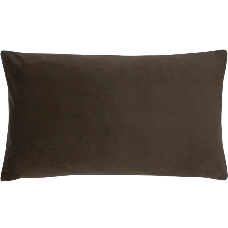 Borowski Rectangular Lumbar Cushion, Truffle