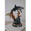 Statue en bronze de requin-baleine nageant dans l'océan Carwell, taille: 31 po x 14 po x H 26 po