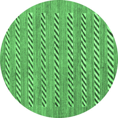 Washable Striped Indoor Rug