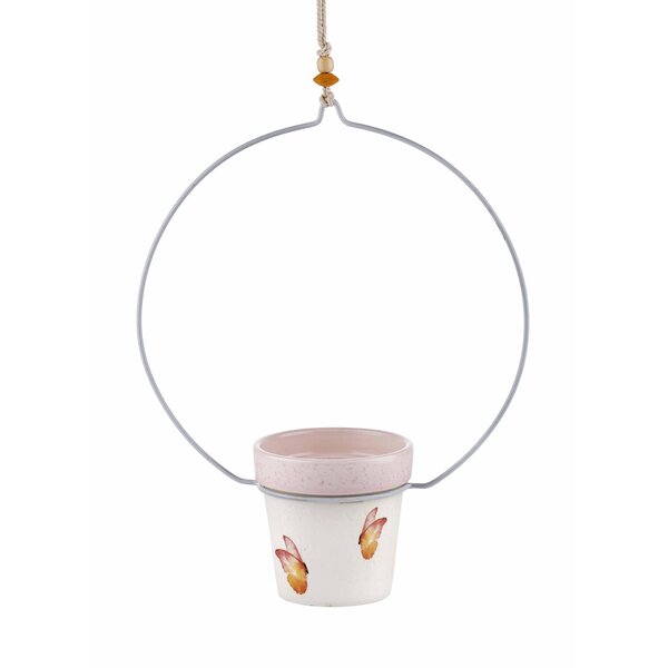 Bless International Gallman Ceramic Indoor Hanging Planter 