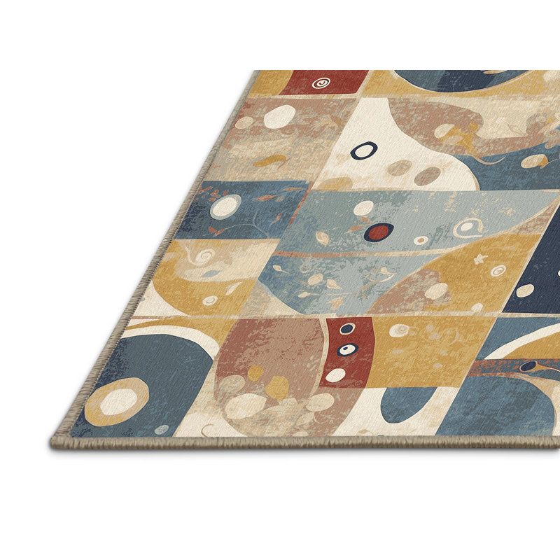 Tapis rétro Vibe, Rectangle de 5 pi x 8 pi