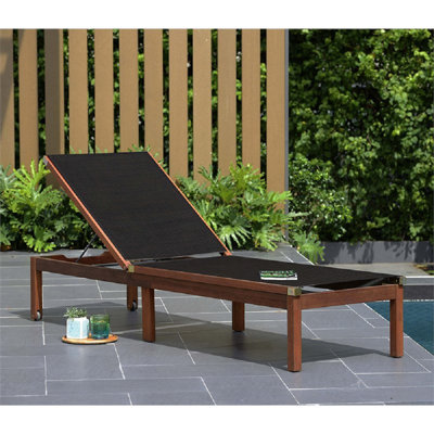 Medrano Outdoor Metal Chaise Lounge