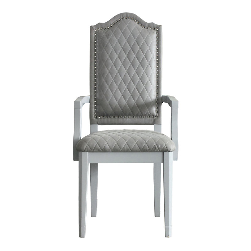 Fauteuils rembourrés gris (paire) - Style contemporain pour n'importe où dans un espace séduisant à deux tons (2)