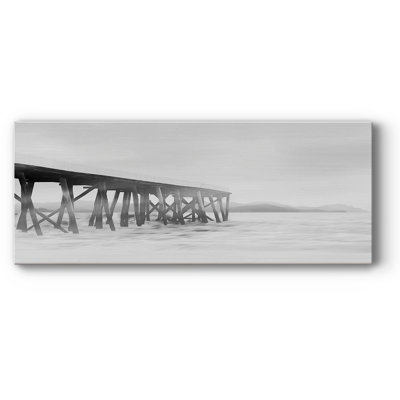 " Misty Morning Pier "