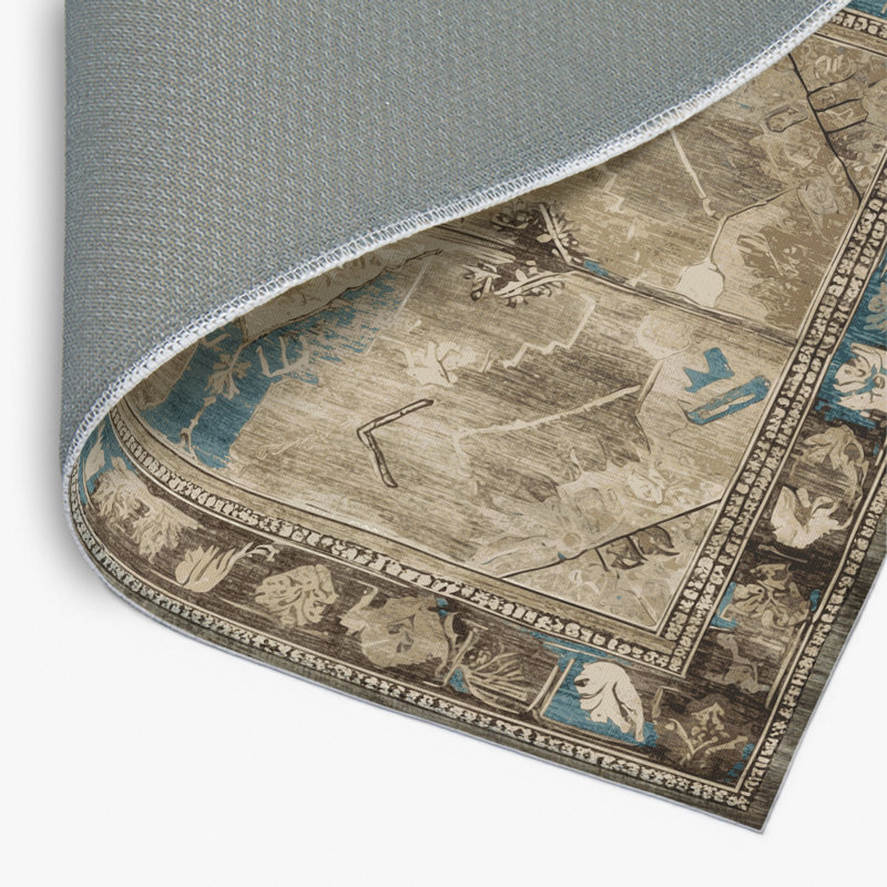Tapis intérieur et extérieur Timeless Ornament, Rectangle 4pi x 6 pi
