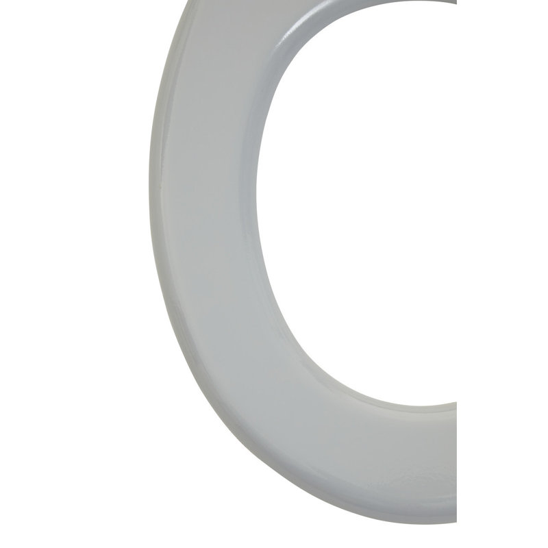 Kempson Elongated Standard Toilet Seat, Grey